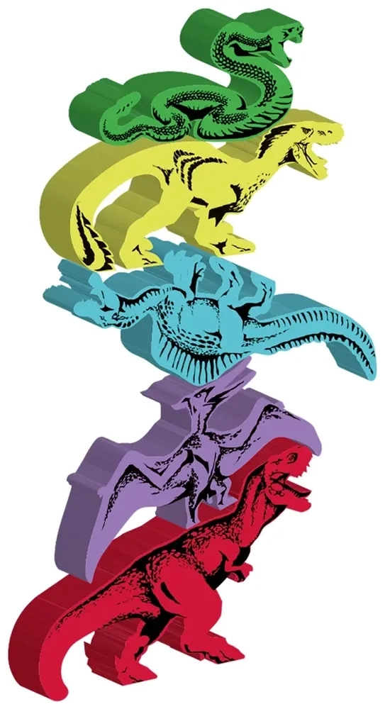 Stacking Challenge: Nature Jurassic - DE/EN/FR/IT