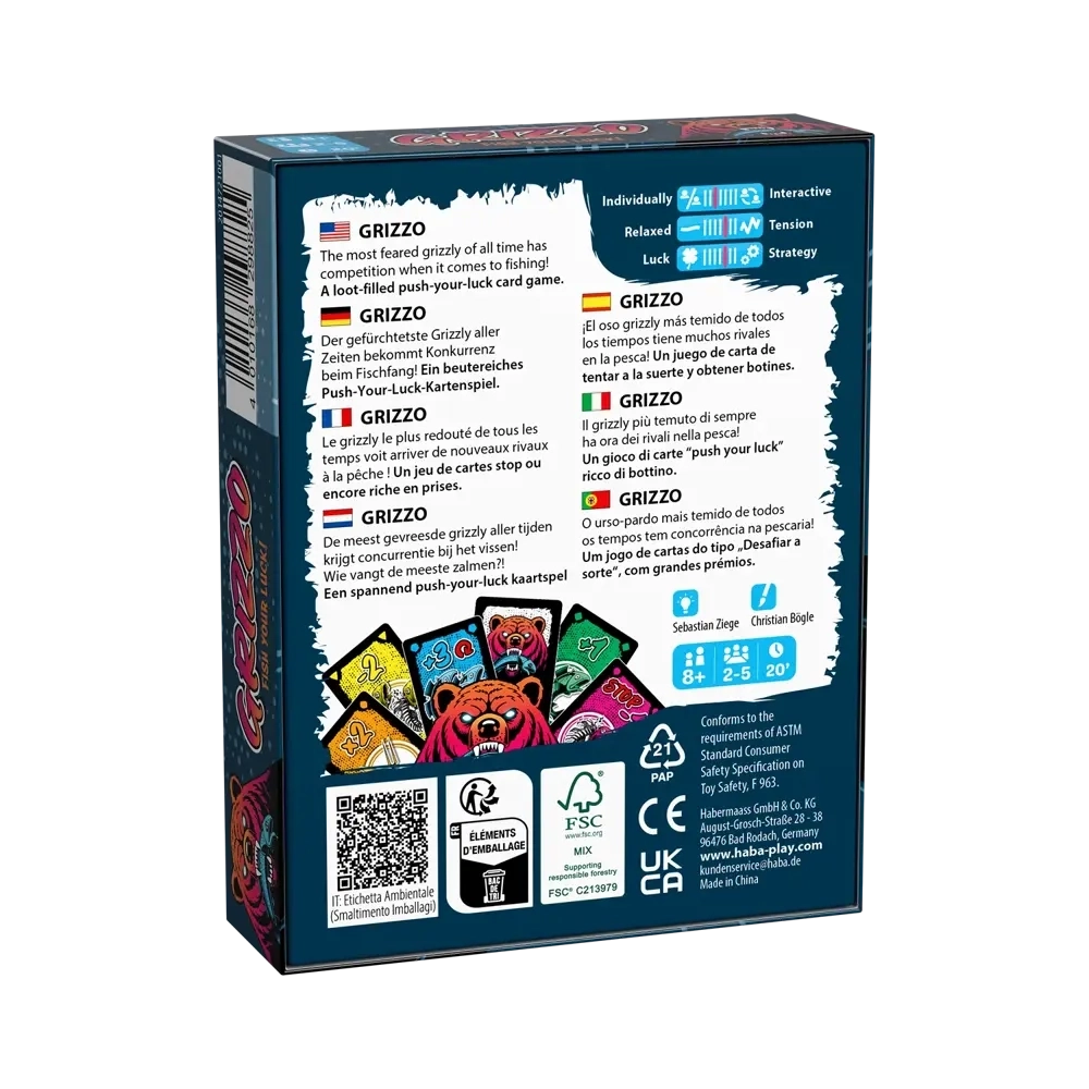Grizzo: Fish your luck! - DE/EN/FR/IT