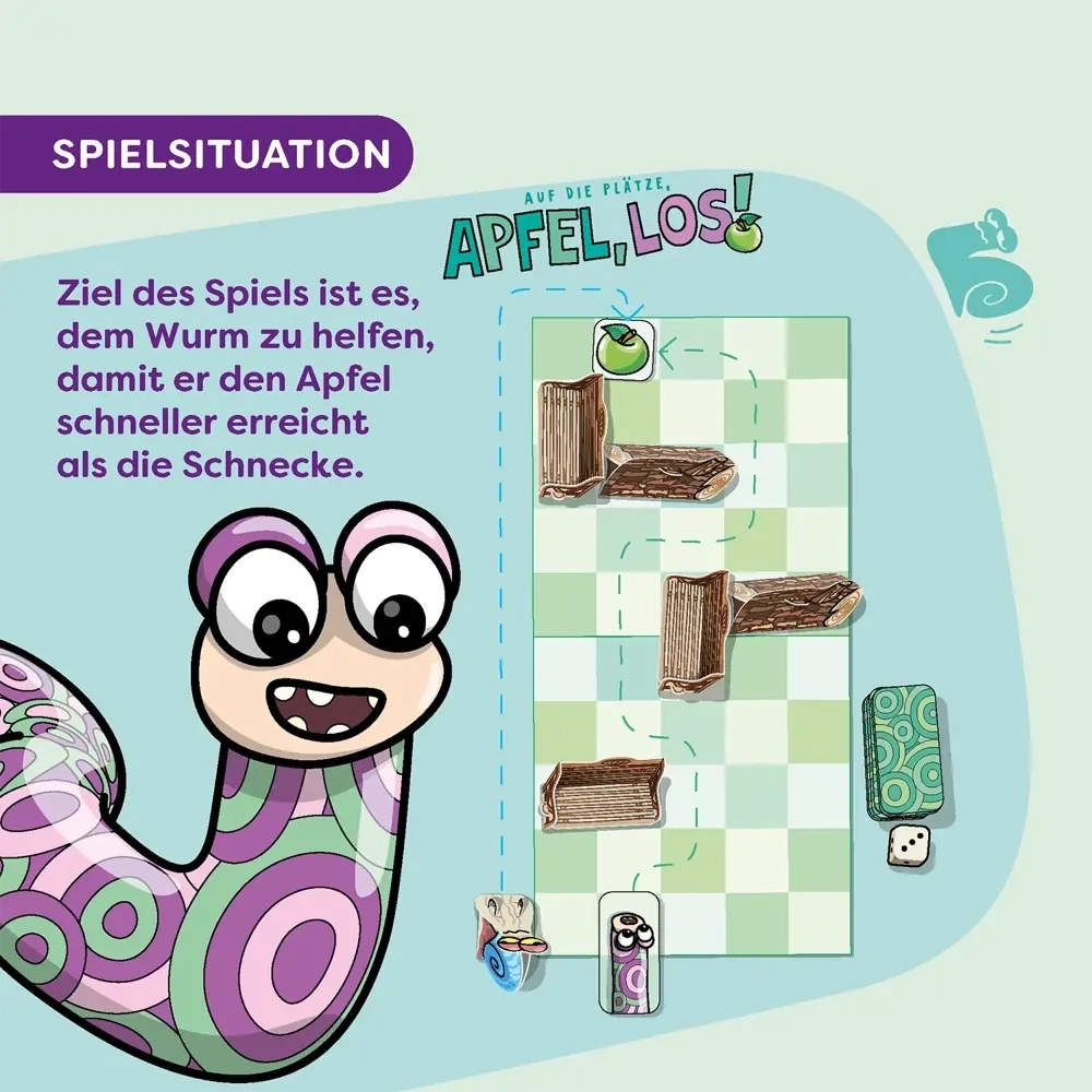 Auf die Plätze, Apfel, los! - DE
