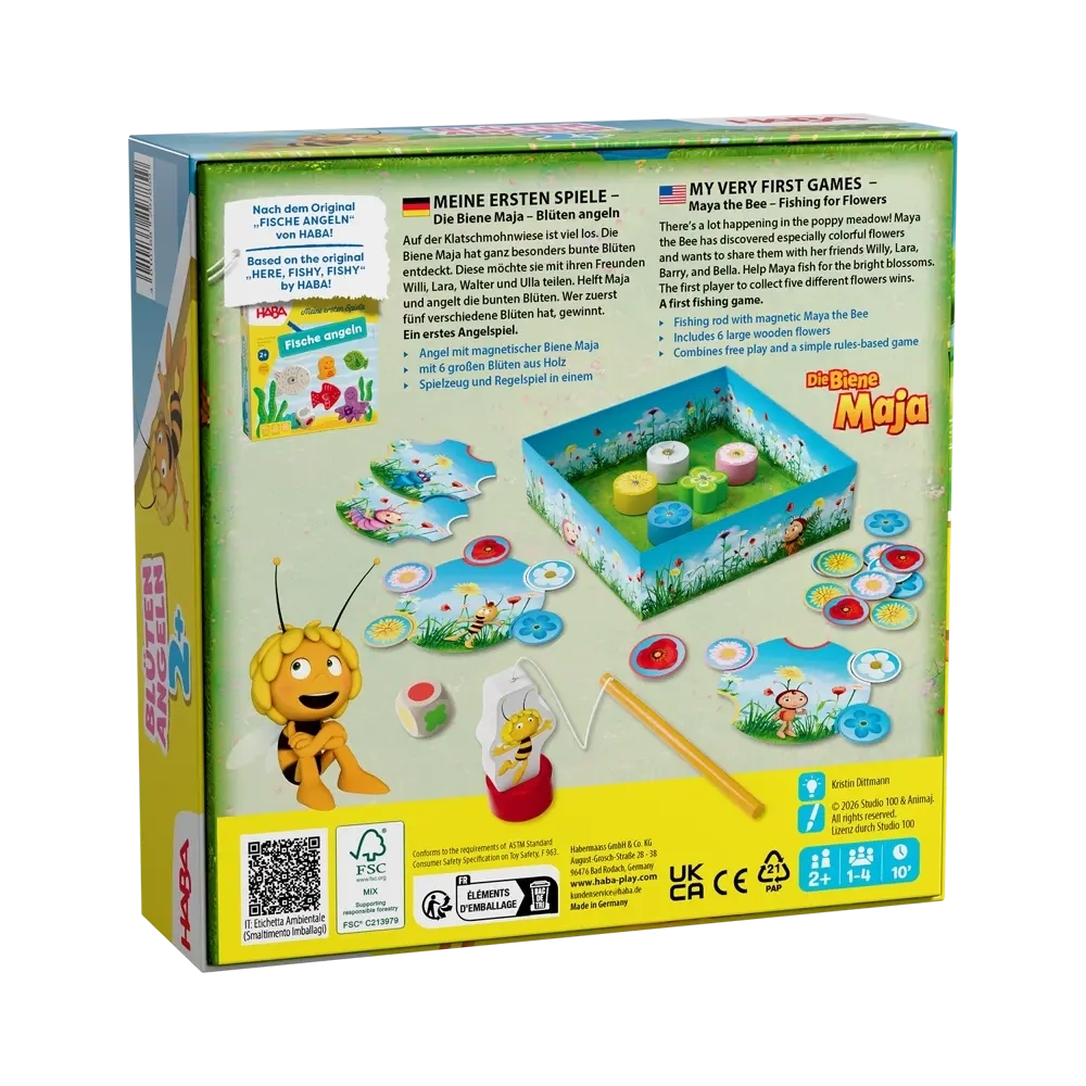 Meine ersten Spiele: Die Biene Maja - Blüten angeln - DE