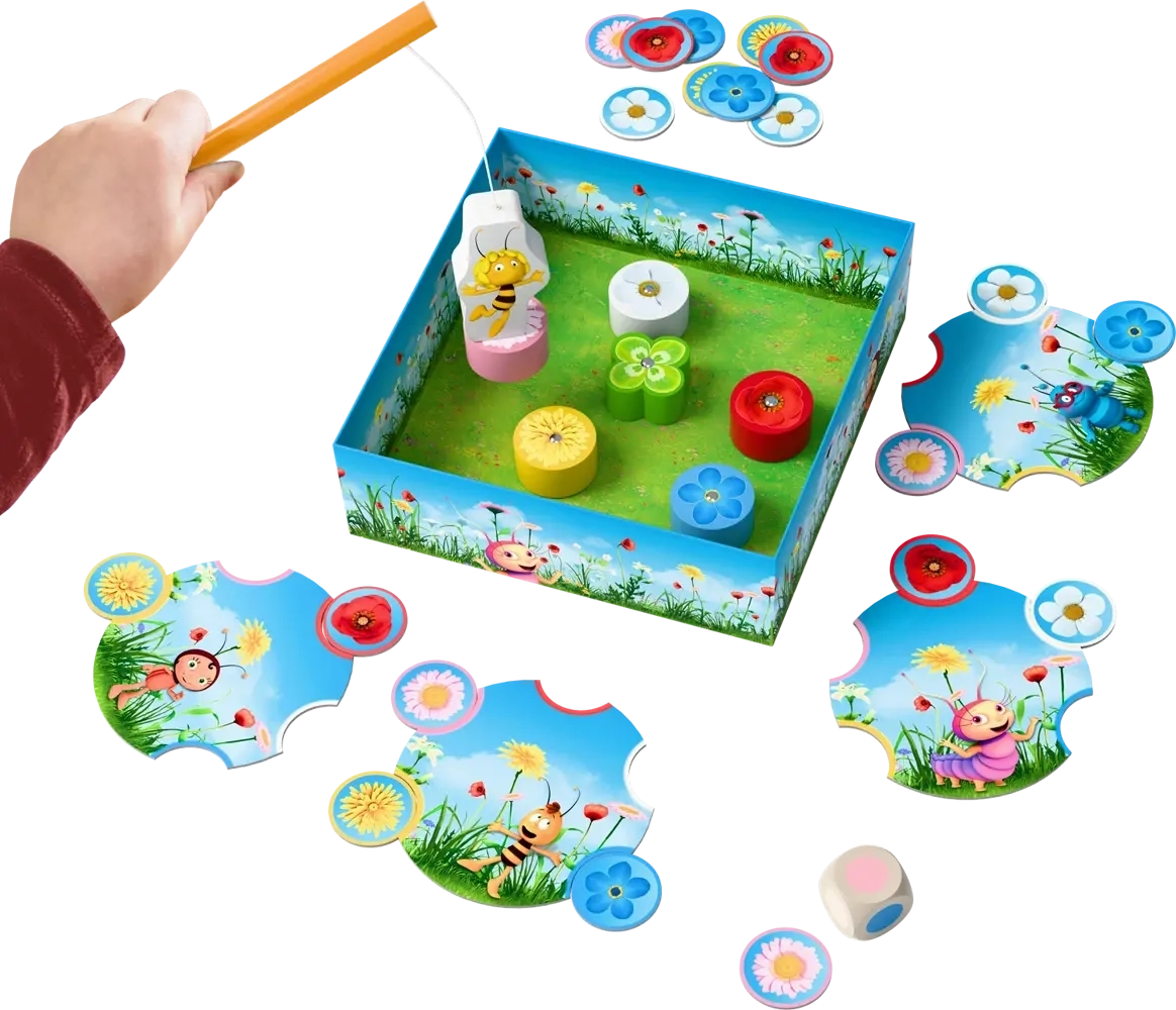 Meine ersten Spiele: Die Biene Maja - Blüten angeln - DE