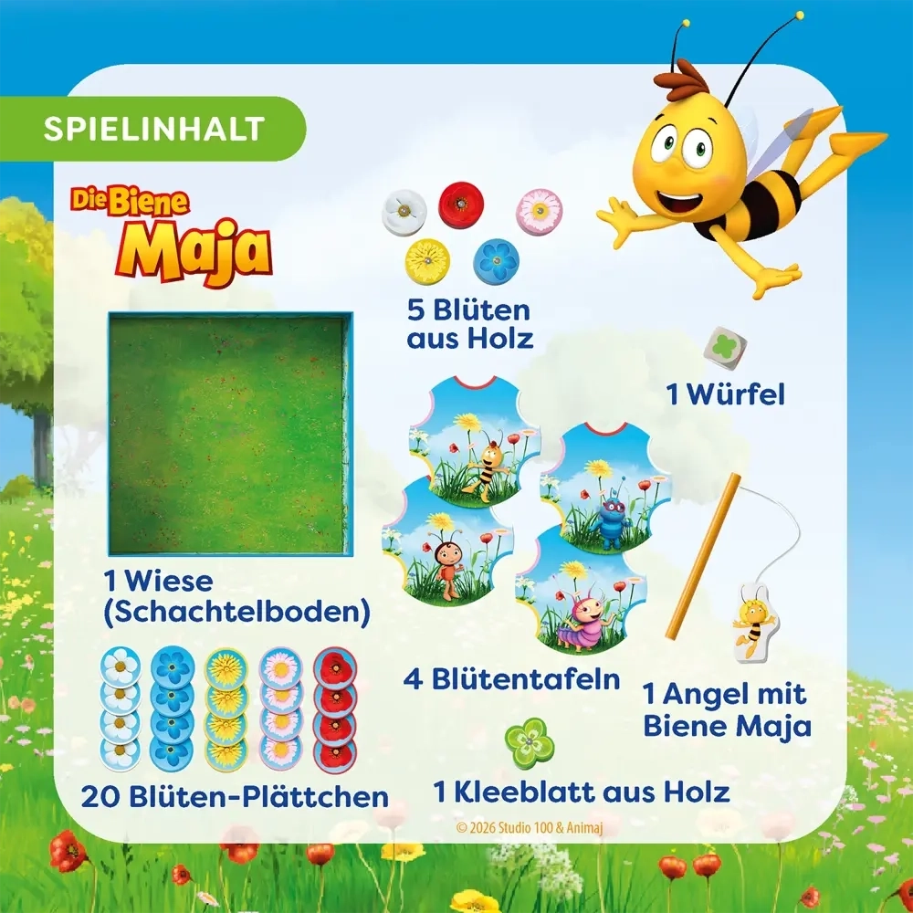 Meine ersten Spiele: Die Biene Maja - Blüten angeln - DE