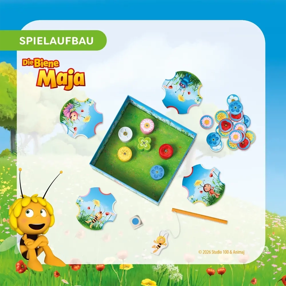 Meine ersten Spiele: Die Biene Maja - Blüten angeln - DE