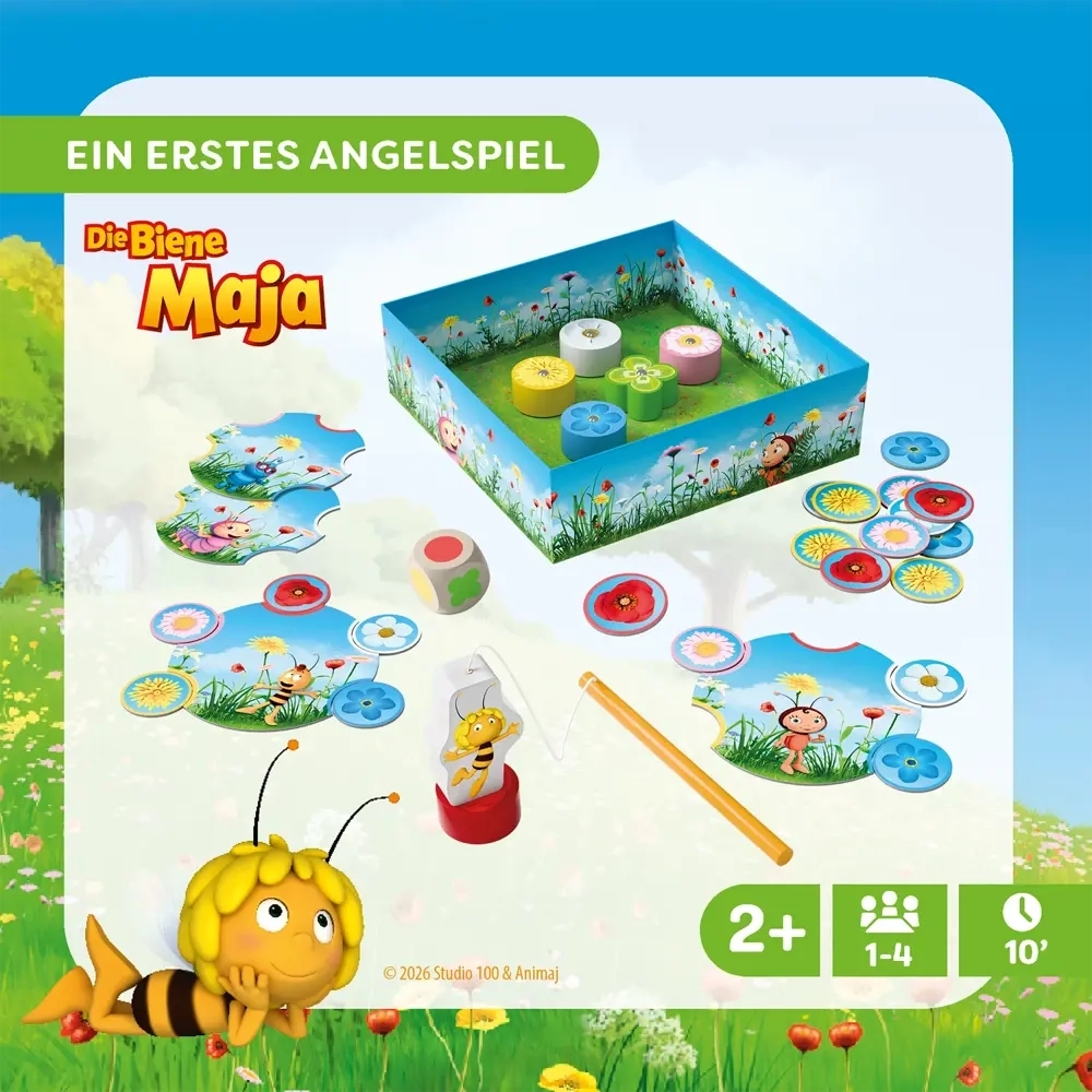 Meine ersten Spiele: Die Biene Maja - Blüten angeln - DE