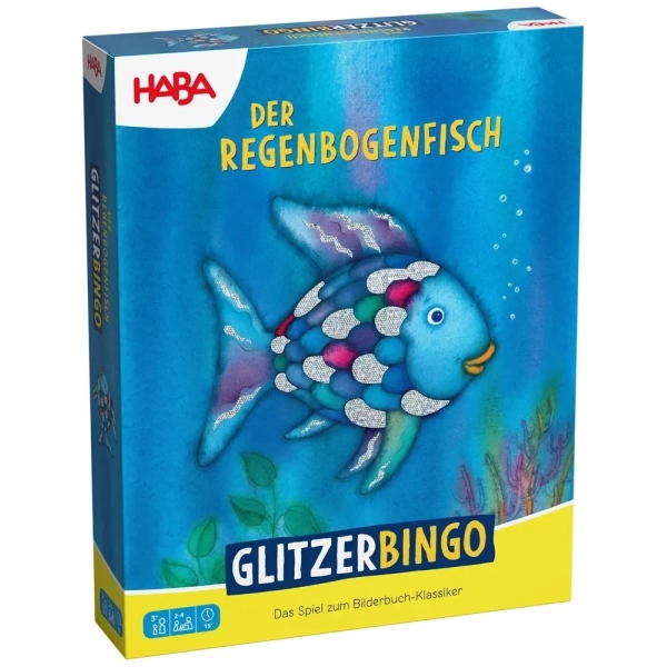 Der Regenbogenfisch: Glitzer-Bingo - DE