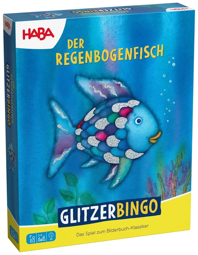 Der Regenbogenfisch: Glitzer-Bingo - DE