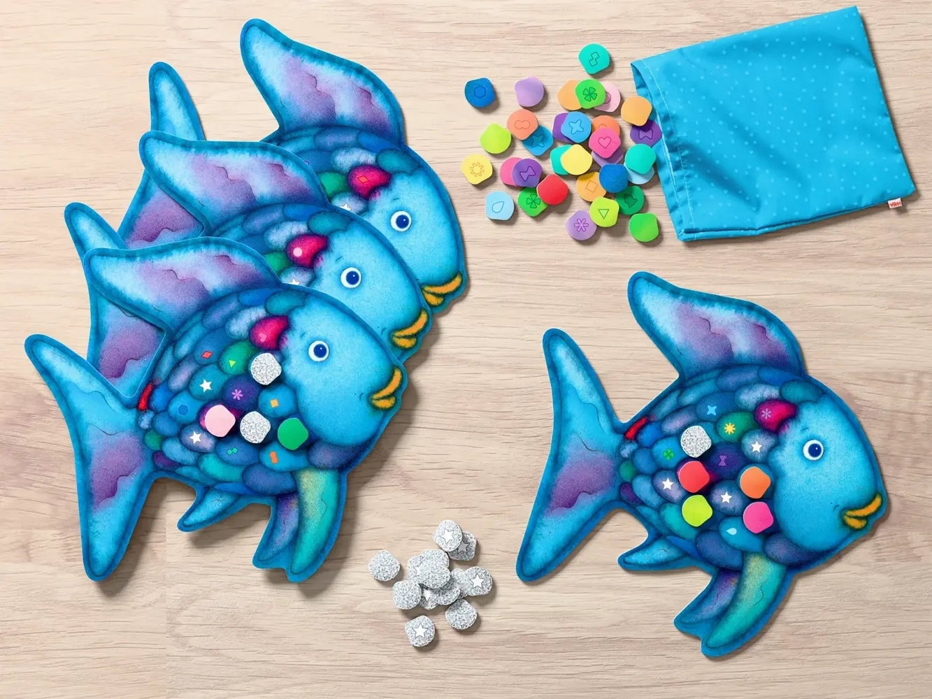 Der Regenbogenfisch: Glitzer-Bingo - DE