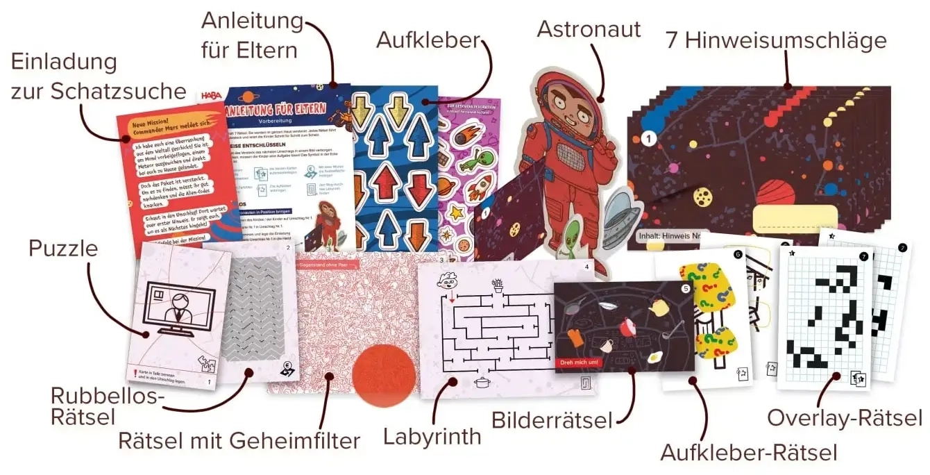 Schatzsuche Weltall - DE