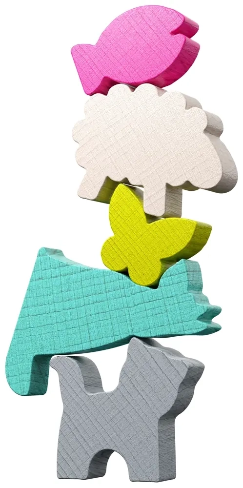 Stacking Challenge: Animals - DE/EN/FR/IT