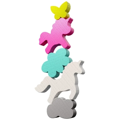 Stacking Challenge: Unicorns - DE/EN/FR/IT