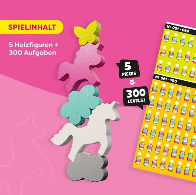 Stacking Challenge: Unicorns - DE/EN/FR/IT