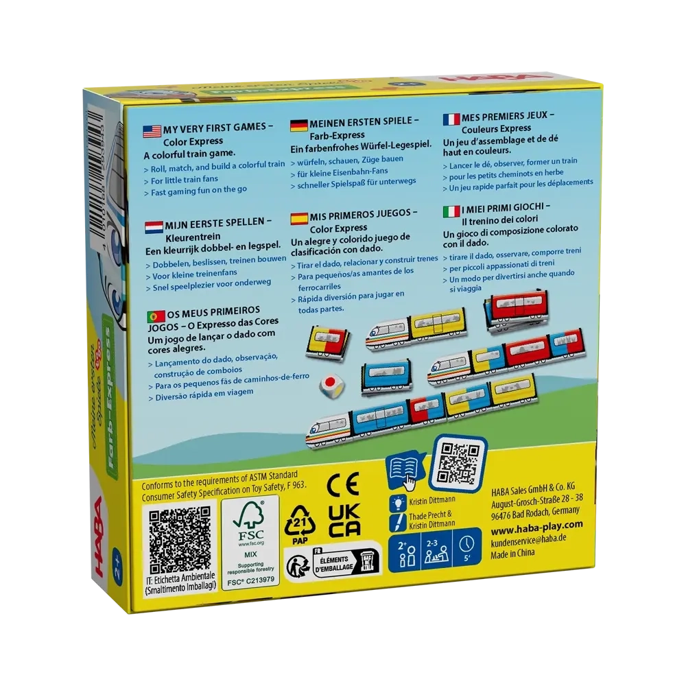 Meine ersten Spiele To Go: Farb-Express - DE