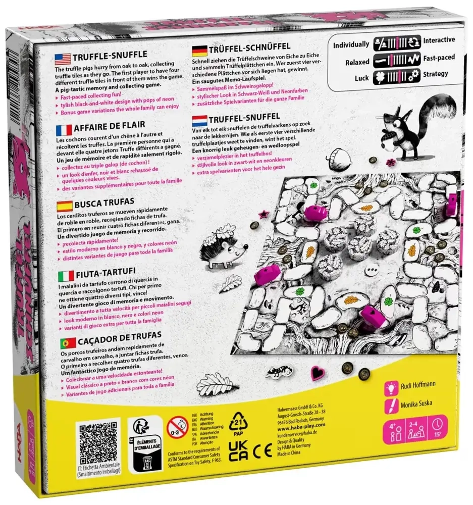 Trüffel-Schnüffel - DE/EN/FR/IT