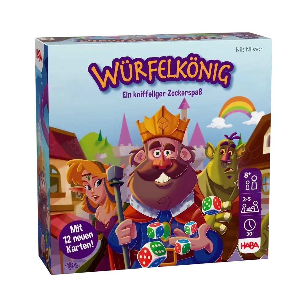 Würfelkönig - 12 neue Karten - DE
