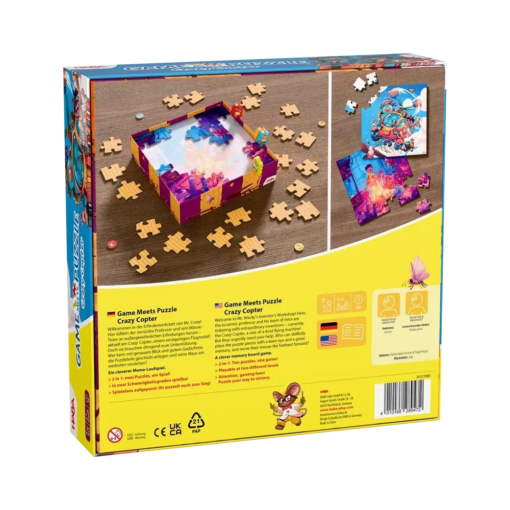 Game meets Puzzle - Crazy Copter - DE
