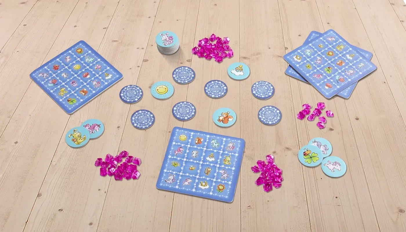 Einhorn Glitzerglück - Funkel-Bingo - DE