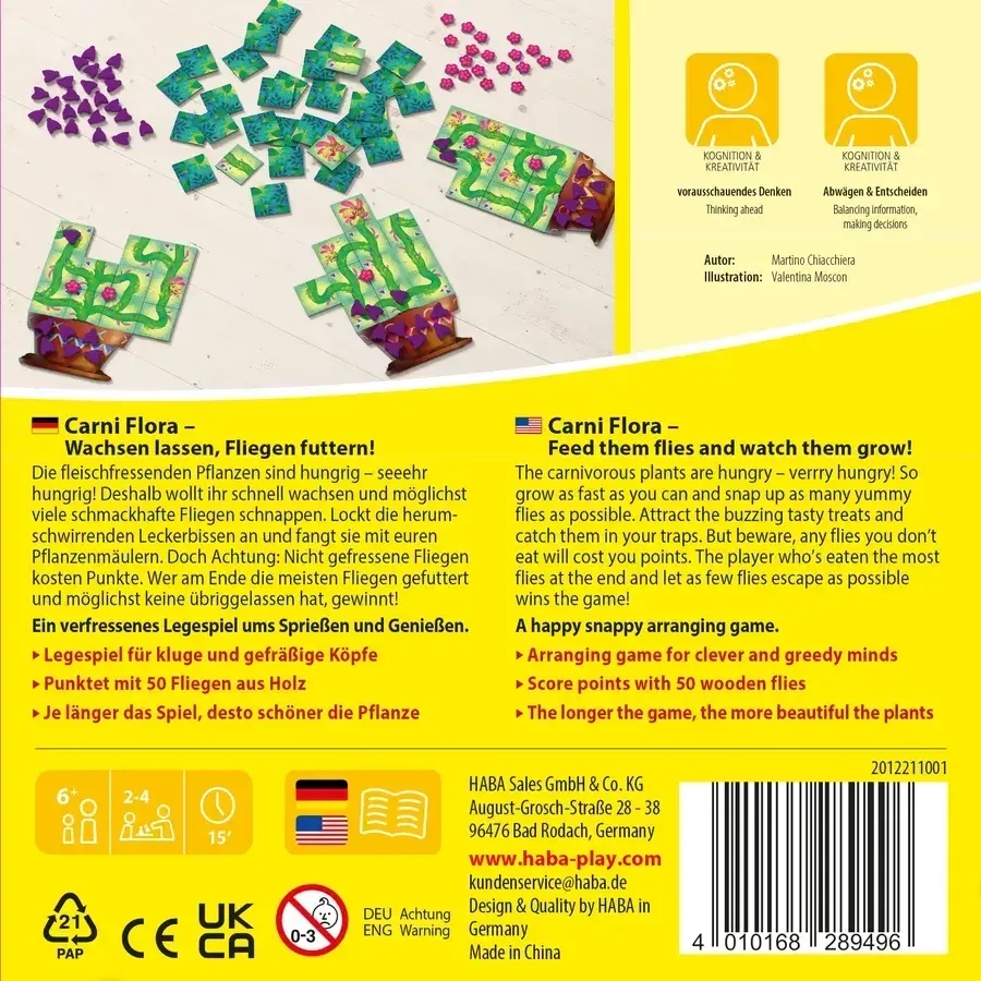 Carni Flora - Wachsen lassen - DE