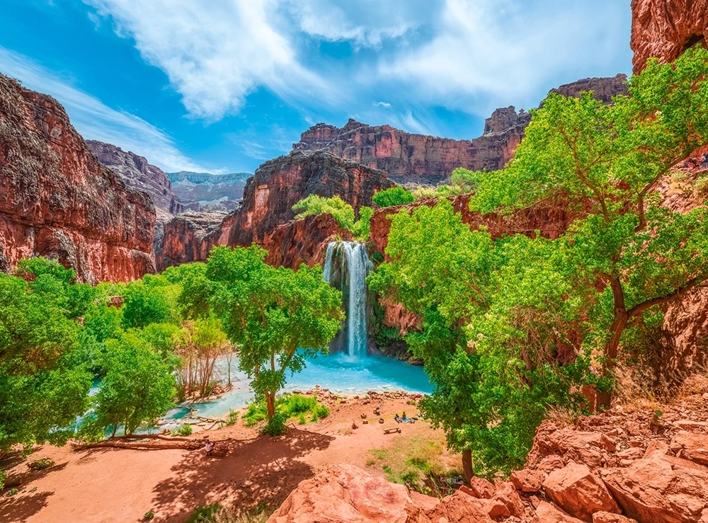 Havasu Falls, Arizona - 2000 Teile
