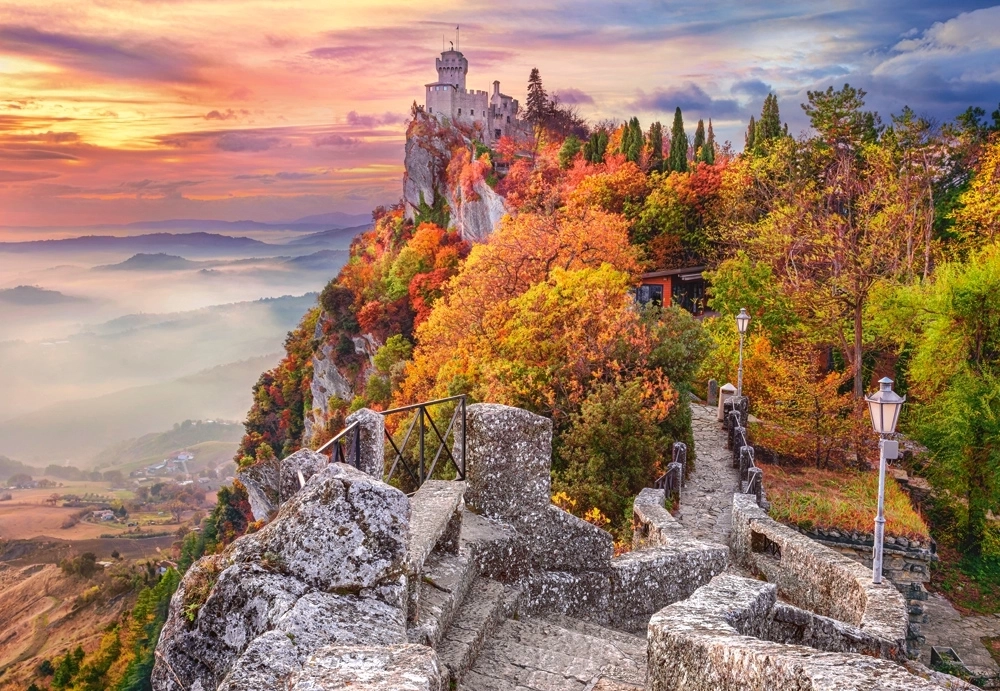 Guaita-Turm, San Marino - 1000 Teile