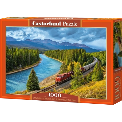 Canadian Pacific Railway im Banff-Nationalpark - 1000 Teile