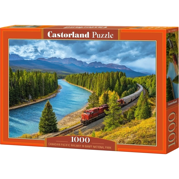 Canadian Pacific Railway im Banff-Nationalpark - 1000 Teile