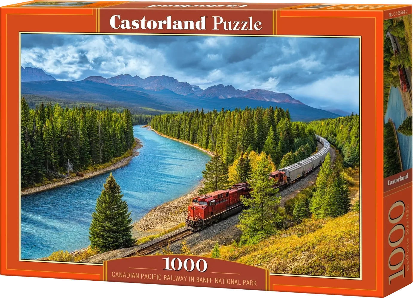 Canadian Pacific Railway im Banff-Nationalpark - 1000 Teile