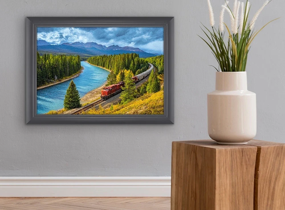 Canadian Pacific Railway im Banff-Nationalpark - 1000 Teile