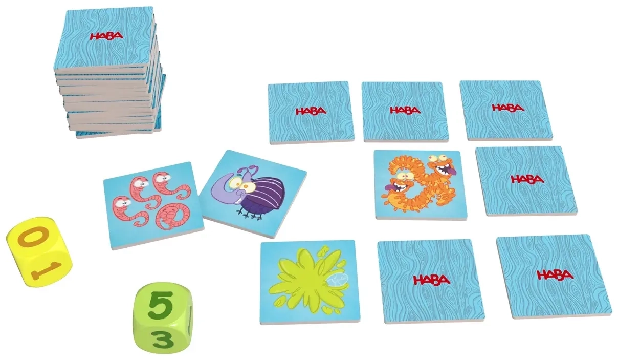 3 + 4 = Krabbeltier - DE/EN/FR/IT