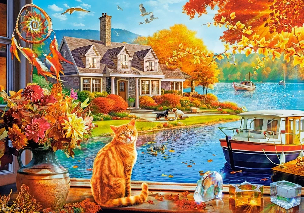 Crisp Fall View - 500 Teile