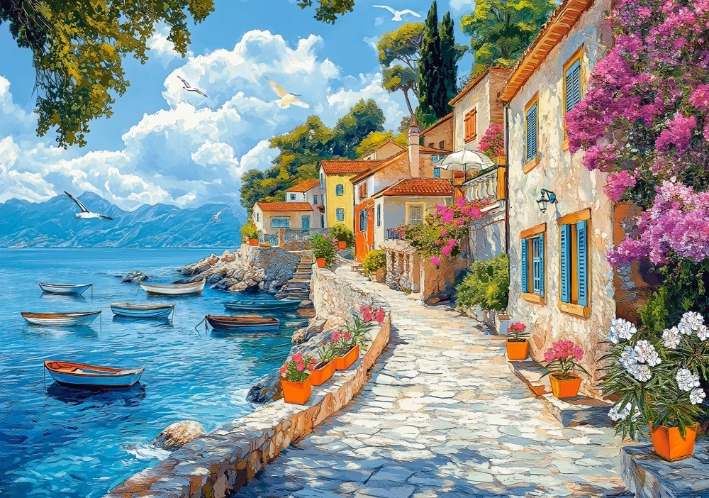 Mediterranean Walk - 500 Teile