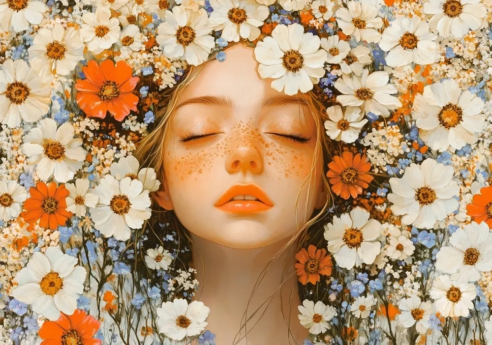 Spring Girl - 500 Teile