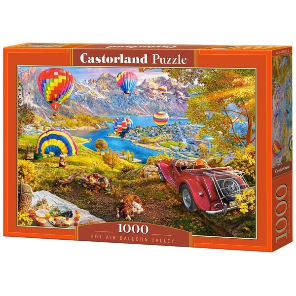 Hot Air Balloon Valley - 1000 Teile