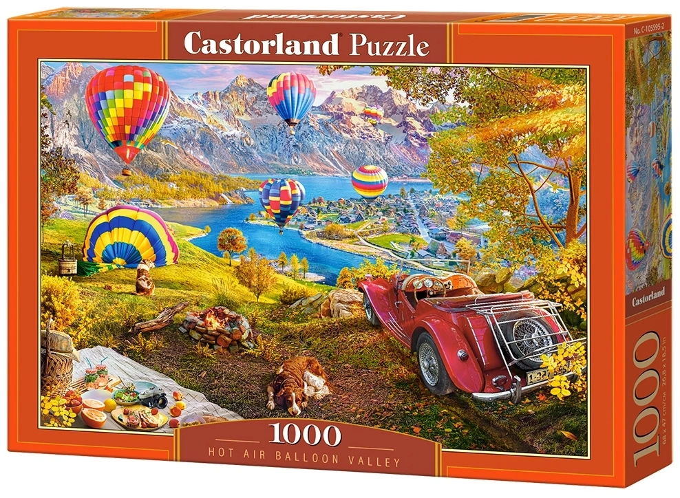 Hot Air Balloon Valley - 1000 Teile