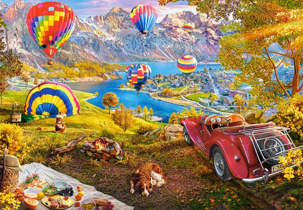 Hot Air Balloon Valley - 1000 Teile