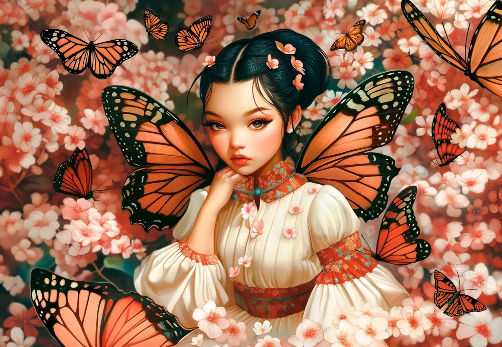 Butterfly Princess - 1000 Teile