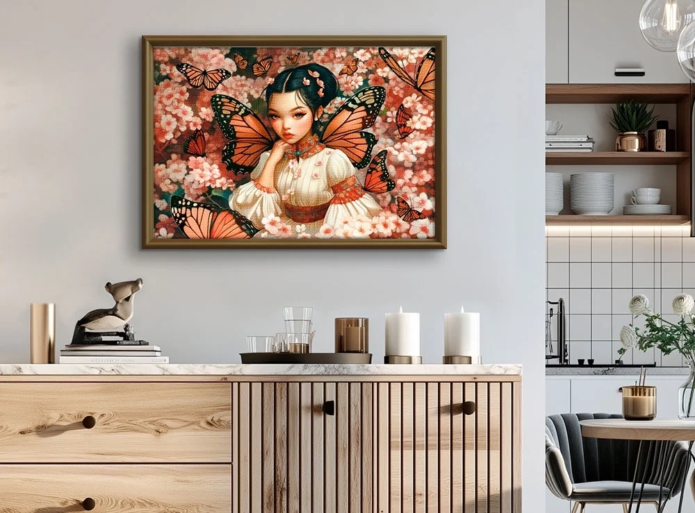 Butterfly Princess - 1000 Teile