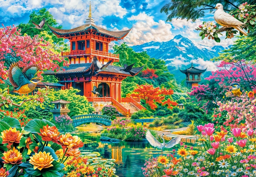 Spring Garden of Harmony - 1000 Teile