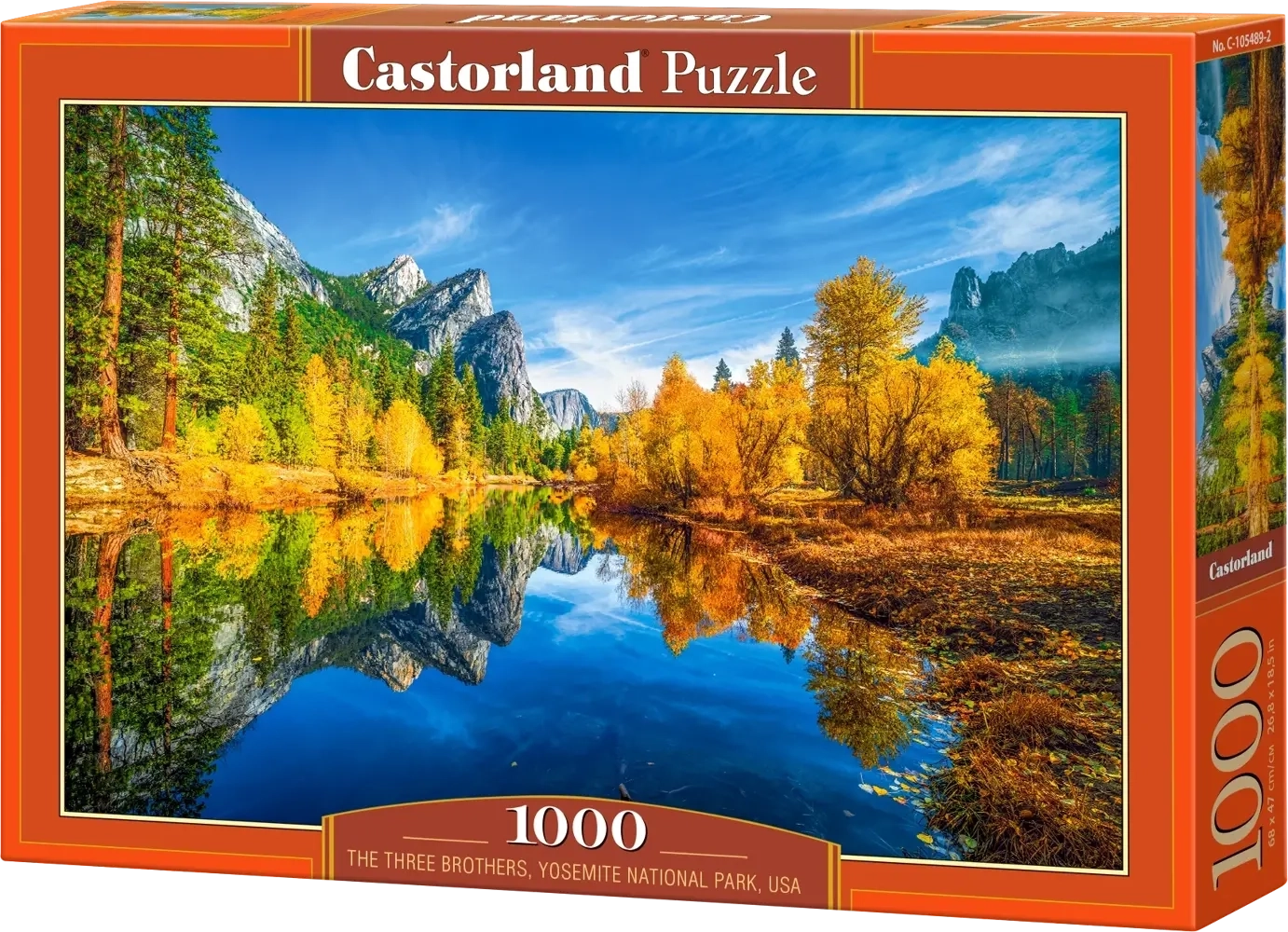 The Three Brothers, Yosemite National Park, USA - 1000 Teile