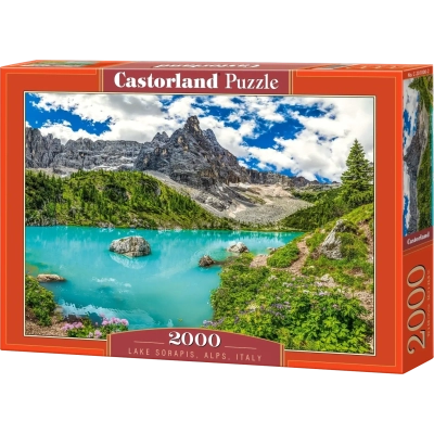 Lake Sorapis, Alps, Italy - 2000 Teile