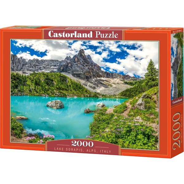 Lake Sorapis, Alps, Italy - 2000 Teile