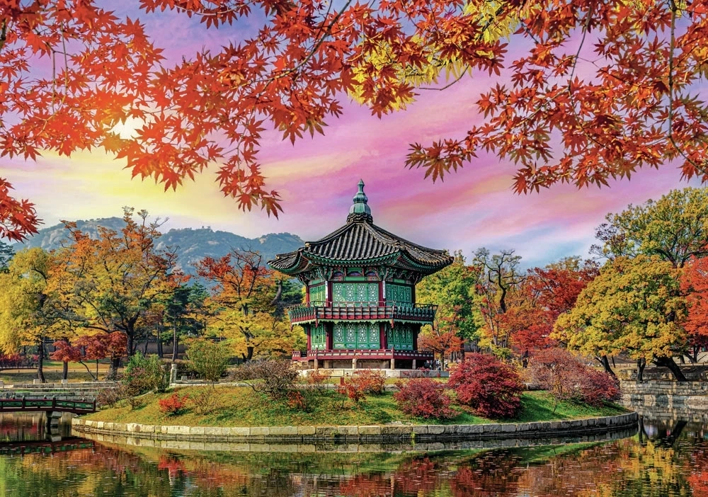 Gyeongbokgung Palace, Seoul, South Korea - 500 Teile
