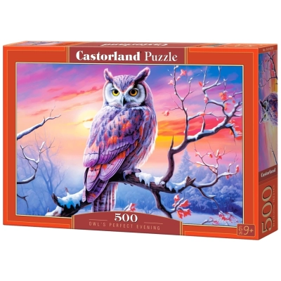 Owl's Perfect Evening - 500 Teile