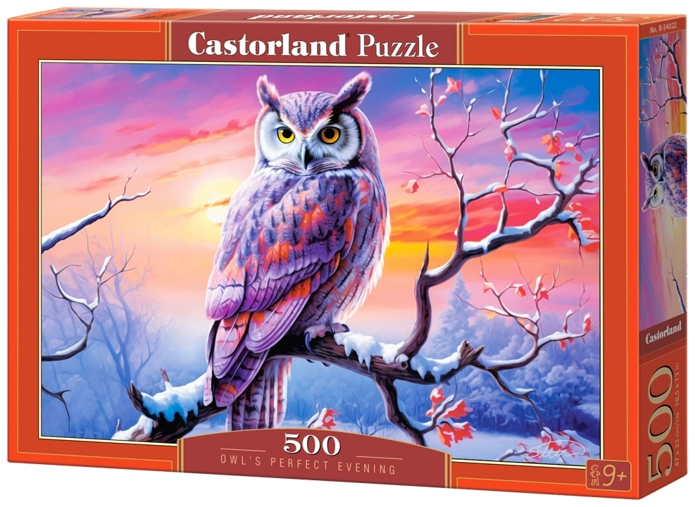 Owl's Perfect Evening - 500 Teile