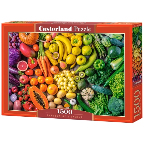 Rainbow of Vitamins - 1500 Teile