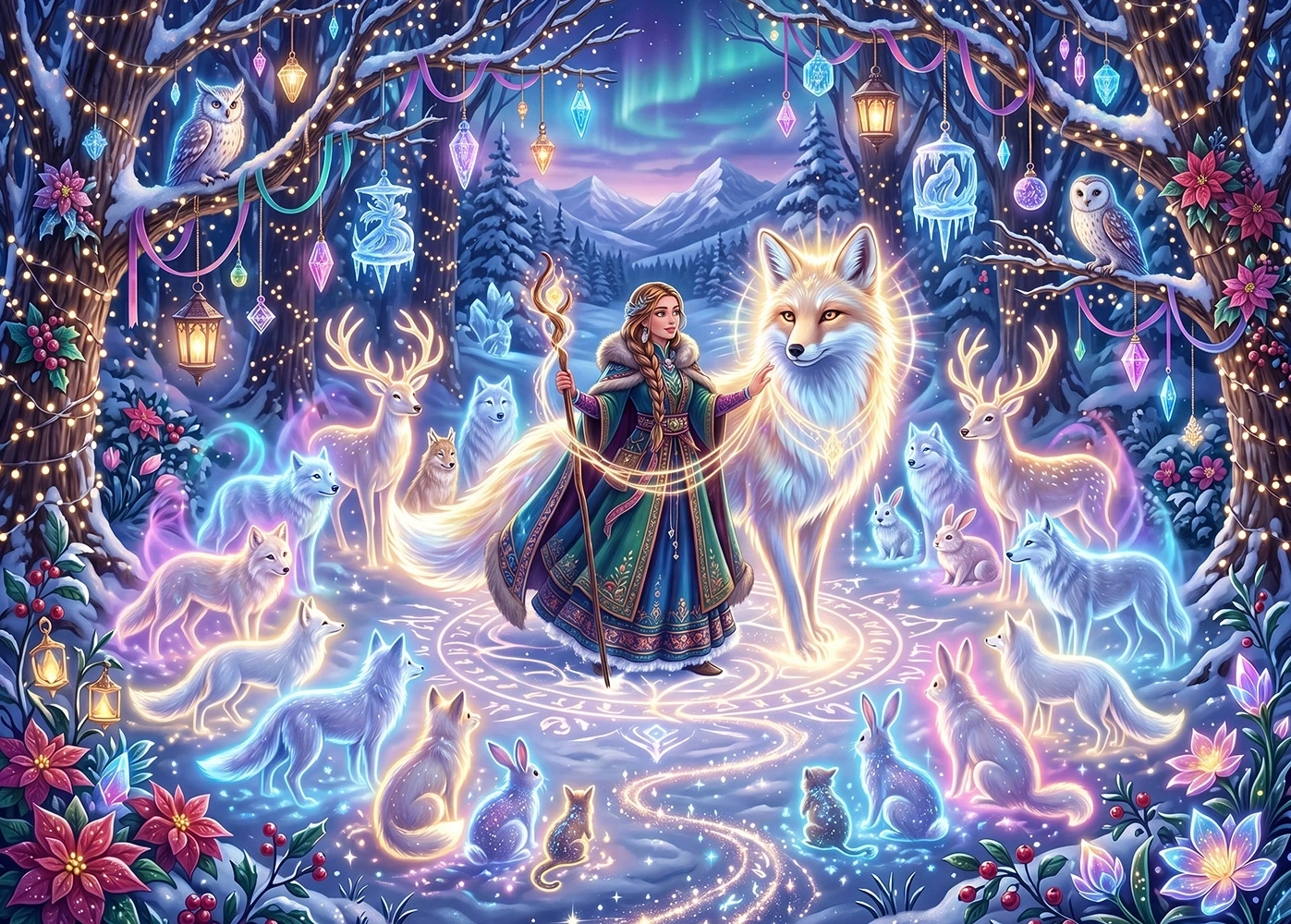 Neige et Enchantement - 2 x 500 Teile