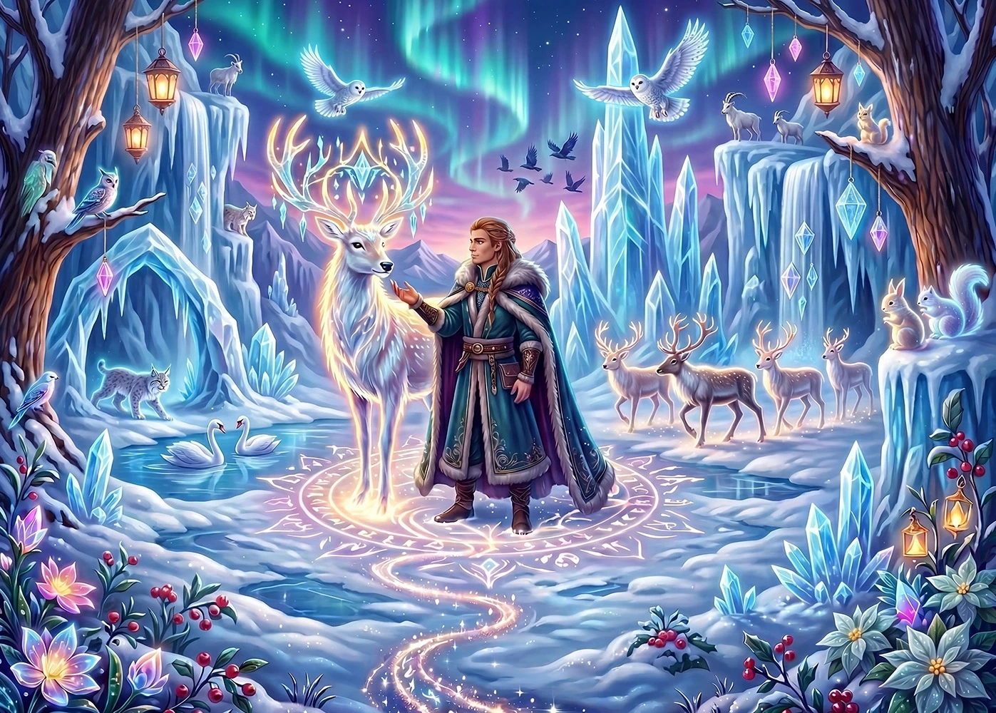 Neige et Enchantement - 2 x 500 Teile