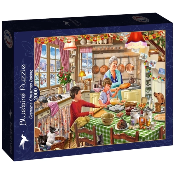 Weihnachtsbacken mit der Oma - 2000 Teile
