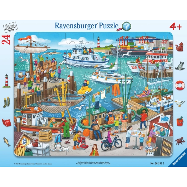 Ein Tag am Hafen