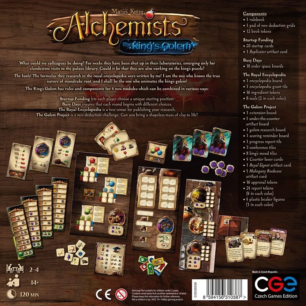 Alchemists: The King's Golem - Expansion - EN