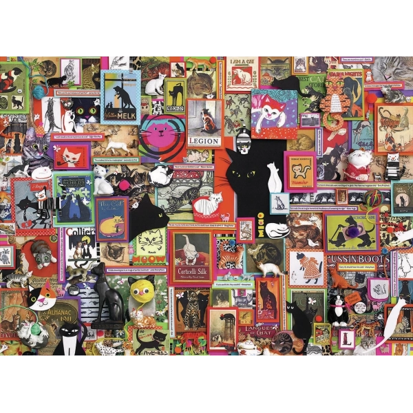 Katzen Collage